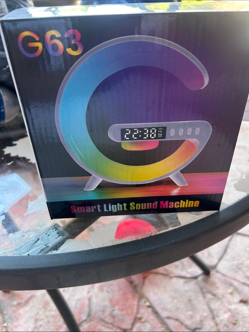 Smart Light Sound Machine - Multicolor LED Sleep Speaker